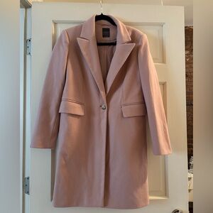 Primark blush pink coat